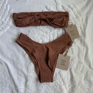 Stone Fox Swim Wild Cat Lele Top